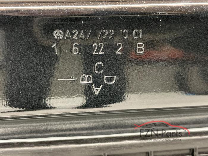Mercedes-Benz X247 GLB-Klasse Portier Rechts-voor Zwart Chroom