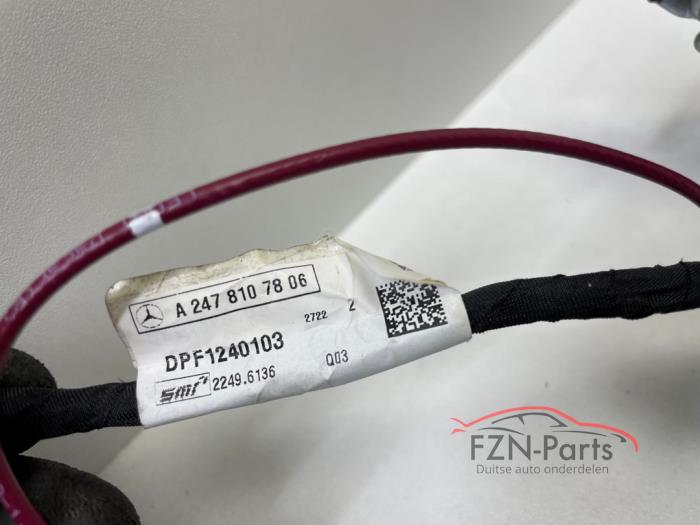 Mercedes-Benz GLB-Klasse X247 Zij buiten spiegel Rechts Zwart Inklapbaar
