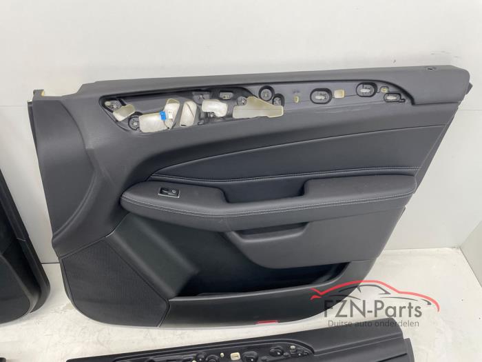 Mercedes-Benz X166 GL-Klasse Deurpanelen set Leer Leder Zwart