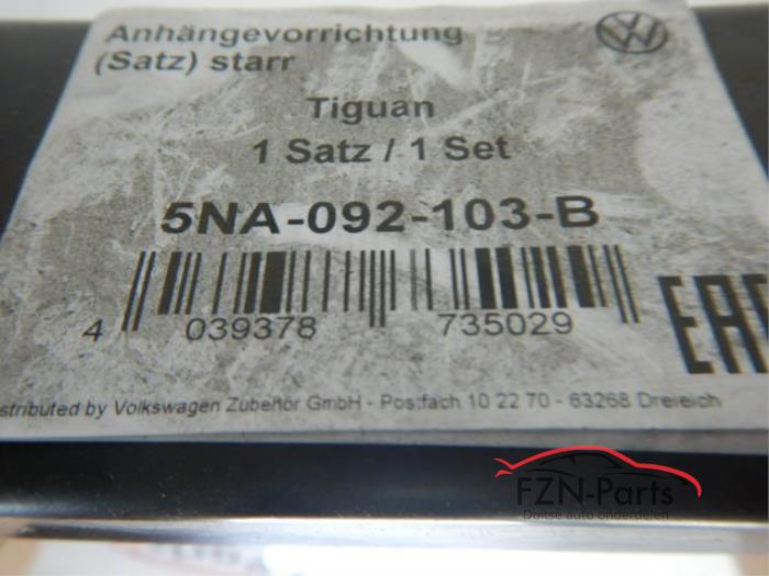 VW Tiguan 5NA Vaste Trekhaak Compleet