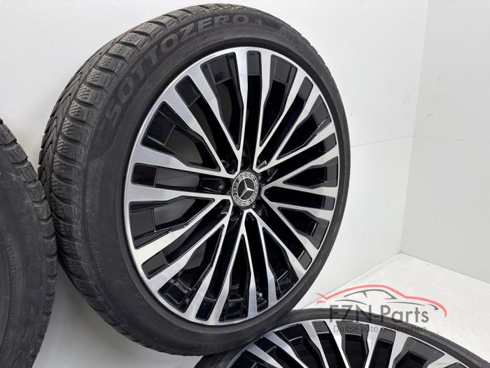 Mercedes-Benz W223 S-Klasse Velgen set + Winterbanden Pirelli