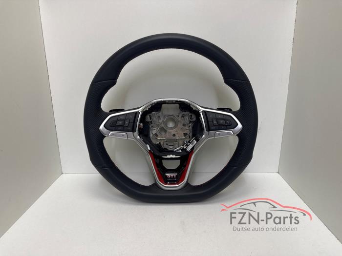 VW Golf 8 GTI Stuur Leer Leder Rood Stiksel MF+F1+ACC