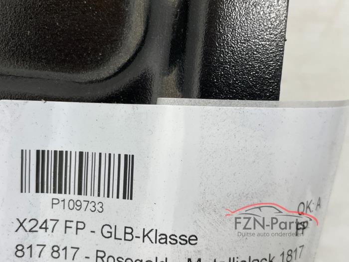 Mercedes-Benz X247 GLB-Klasse Bumperbalk frame achterzijde