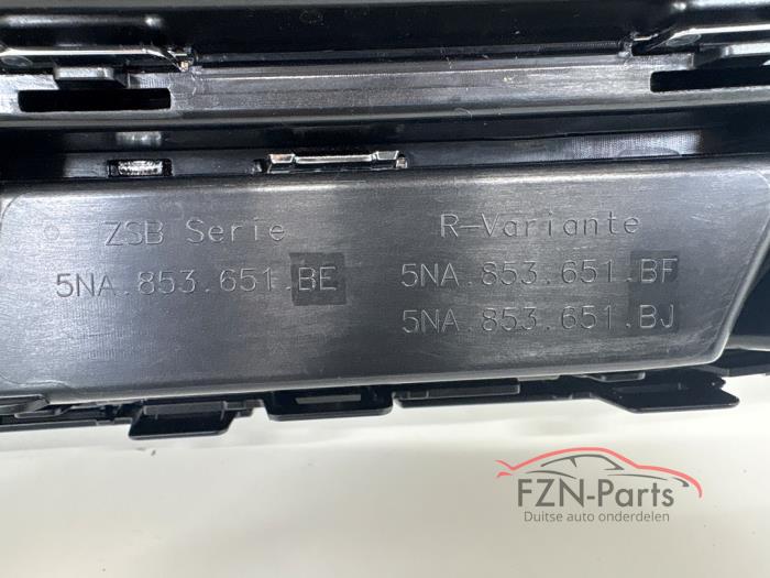 VW Tiguan 5NA Facelift Grille Voorzijde Chrome