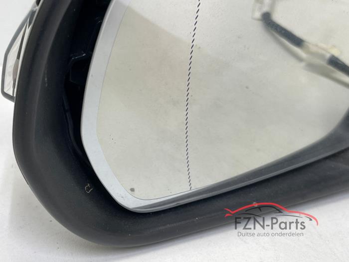 Mercedes-Benz GLB-Klasse X247 Zij buiten spiegel Links Zwart Inklapbaar Dimmend