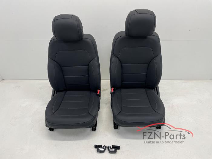 Mercedes-Benz GL-Klasse X166 Voorstoelen set links rechts zwart leder