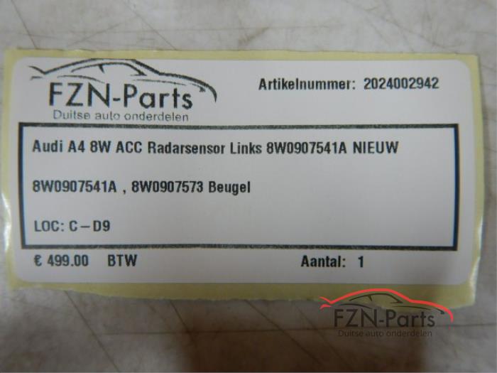 Audi A4 8W ACC Radarsensor Links