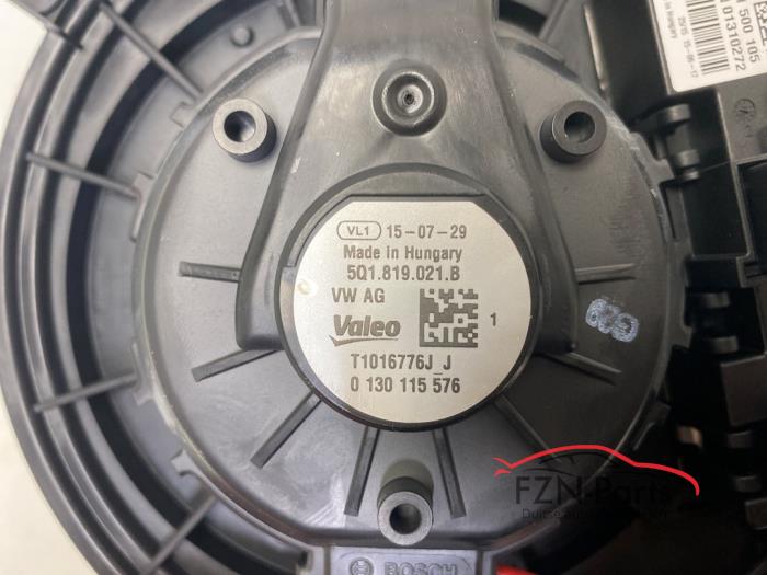 VW Golf 7 GTE Kachel ventilatie motor aanjager