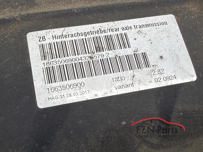 Mercedes-Benz GLE W166 Differentieel Achterzijde