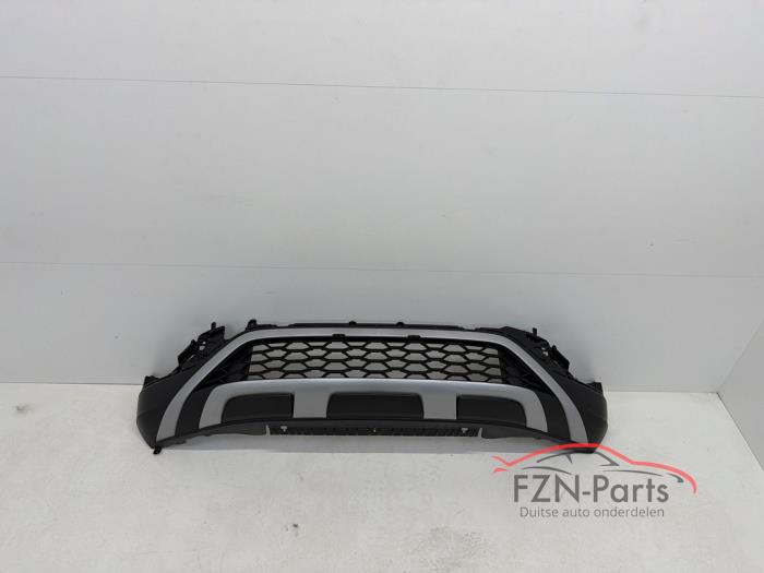 VW T-Roc 2GA Onderlip voorbumper Zwart zilver