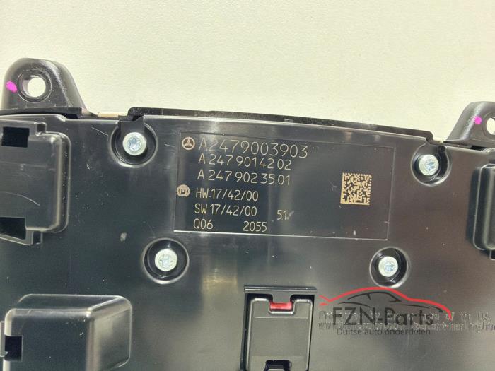 Mercedes-Benz GLB-Klasse X247 Navigatie bediening Boordcomputer