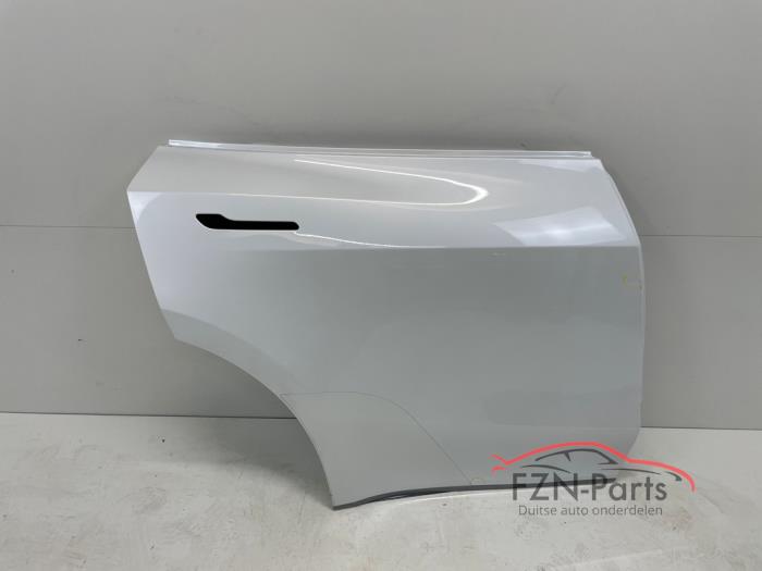 Tesla model Y Portier Rechts-achter Parelmoer wit