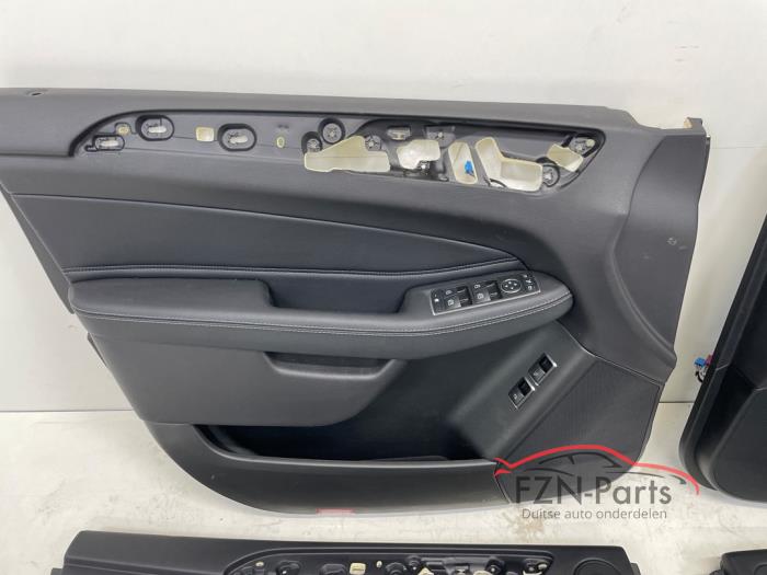 Mercedes-Benz X166 GL-Klasse Deurpanelen set Leer Leder Zwart