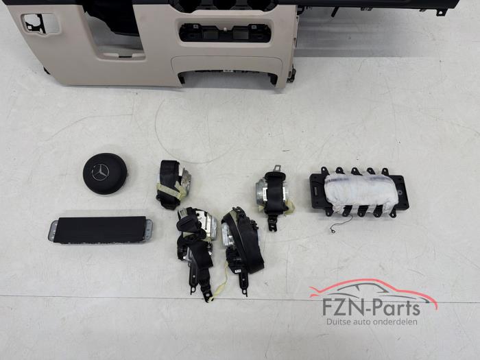 Mercedes-Benz X247 GLB-Klasse Airbagset + dashboard Creme