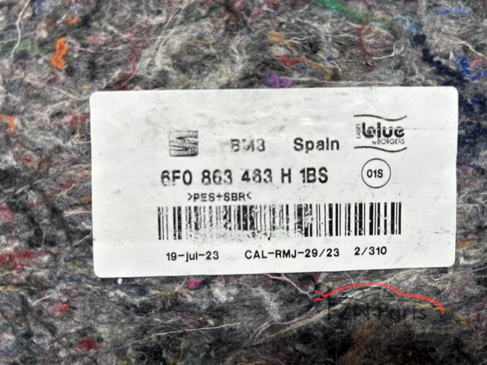 Seat Ibiza 6F bagageruimte mat bodem