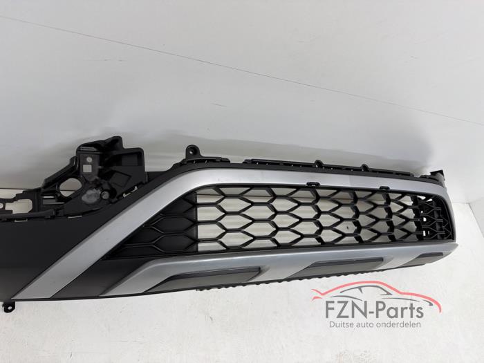 VW T-Roc 2GA Onderlip voorbumper Zwart zilver