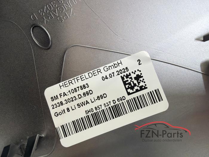 VW Golf 8 5H Spiegelkap set Links + rechts Chroom Side-assist
