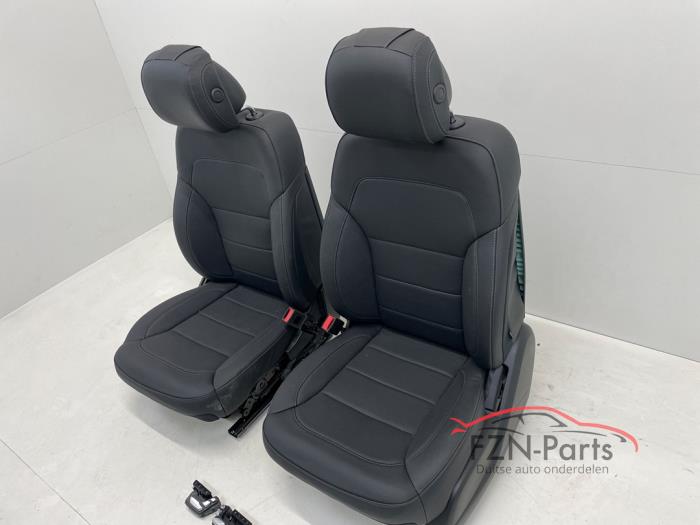 Mercedes-Benz GL-Klasse X166 Voorstoelen set links rechts zwart leder