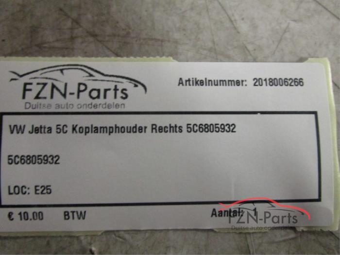 VW Jetta 5C Koplamphouder Links