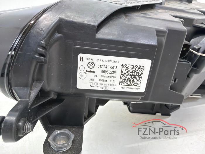 VW Golf Sportsvan Xenon LED Koplamp Rechts