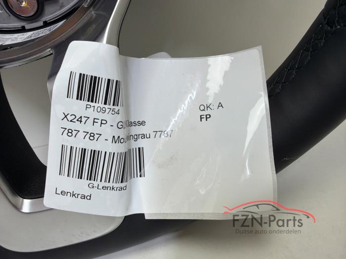 Mercedes-Benz GLB-Klasse X247 Stuur stuurwiel Zwart Leder MF+CNCL+F1
