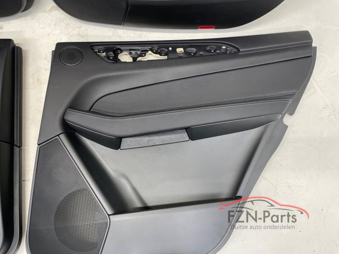 Mercedes-Benz X166 GL-Klasse Deurpanelen set Leer Leder Zwart