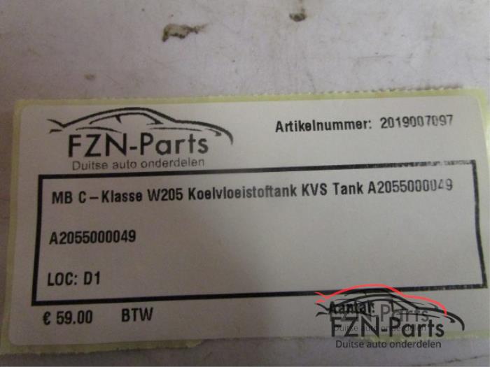 Expansievat Mercedes C-Klasse (25061700)