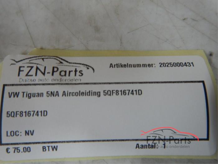 VW Tiguan 5NA Aircoleiding 5QF816741D