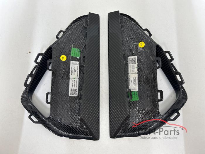 Audi RS3 8Y Bumper rooster Carbon Links rechts set