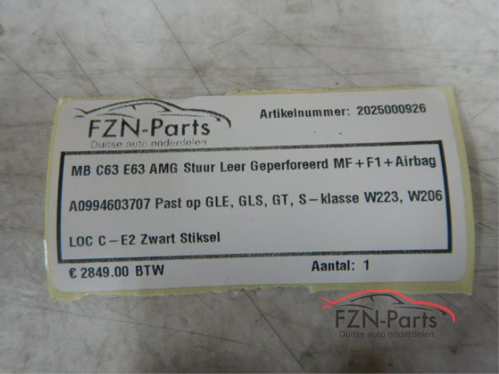 Stuurwiel Mercedes E-Klasse (22730039)