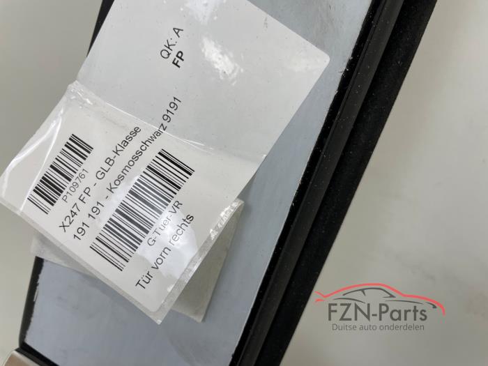 Mercedes-Benz X247 GLB-Klasse Portier Rechts-voor Zwart Chroom