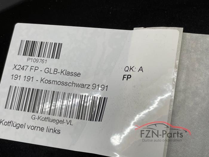 Mercedes-Benz GLB X247 Zijscherm Links-Voor