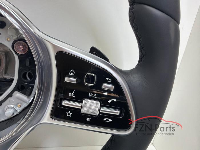 Mercedes-Benz GLA H247 Stuur stuurwiel Zwart Leer MF+CNCL+F1