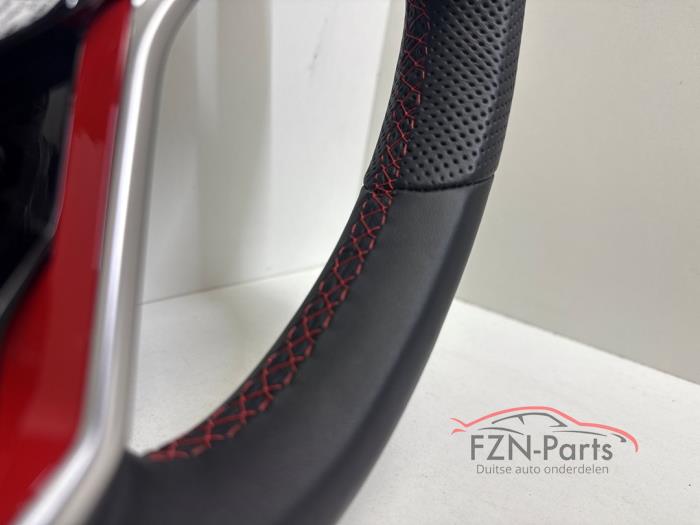 VW Golf 8 GTI Stuur Leer Leder Rood Stiksel MF+F1+ACC