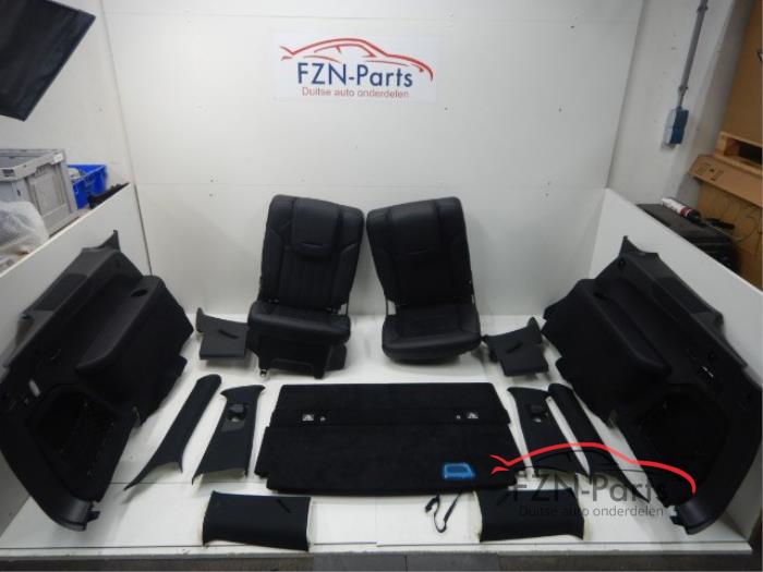 Mercedes - Benz GL - Klasse X166 7 - Pers Interieur Leder Zwart Stoelen