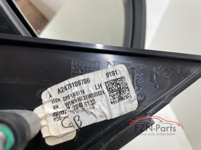 Mercedes-Benz GLB-Klasse X247 Zij buiten spiegel Links Inklapbaar Dimmend