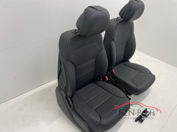 Mercedes-Benz GL-Klasse X166 Voorstoelen set links rechts zwart leder