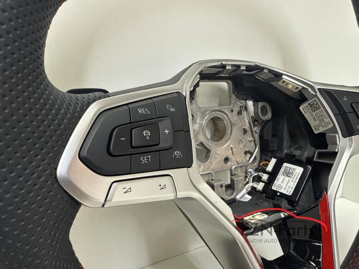 VW Golf 8 GTI Stuur Leer Leder Rood Stiksel MF+F1+ACC