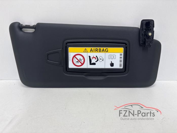 Mercedes-Benz W205 C-Klasse Zonneklep Rechts Zwart