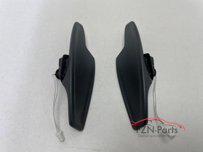 VW Golf 8 R Schakelflipper set Links Rechts Grijs