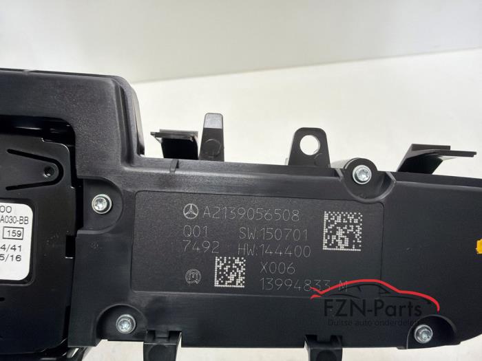 Mercedes-Benz E-Klasse W213 Bediening Middenconsole