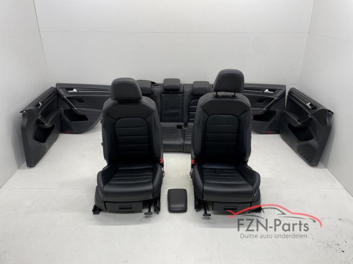 VW Golf 7 5G Interieur Compleet Leer blauwstiksel