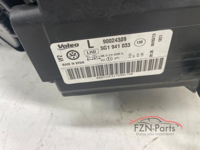 VW Golf 7 Xenon LED Koplamp Links