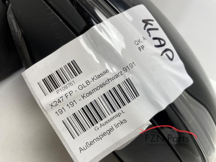 Mercedes-Benz GLB-Klasse X247 Zij buiten spiegel Links Inklapbaar Dimmend