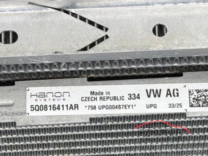 VW Golf 8 1.5 TSI Cooling Package Set Radiator Condenser Fan