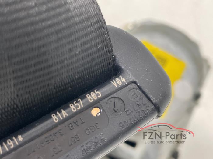 Audi Q2 81A Gordel Set Achterzijde Links Rechts