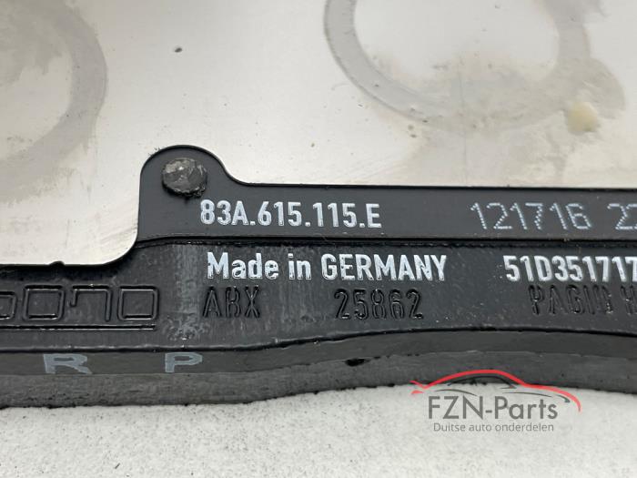 Audi RS3 RSQ3 8Y 83A Remblokken set 4x voorzijde origineel