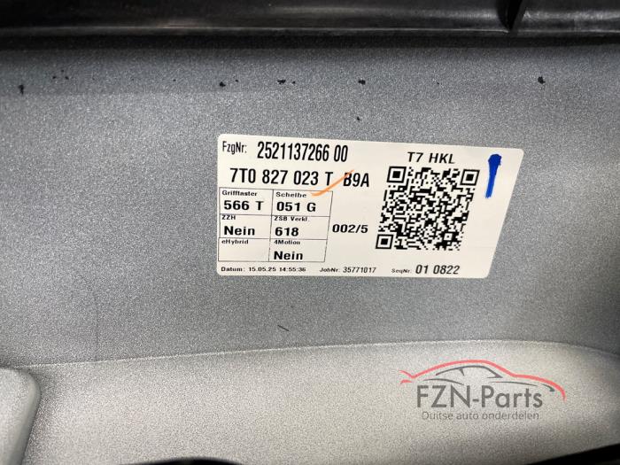 VW Multivan T7 California Achterklep Wit LB9A