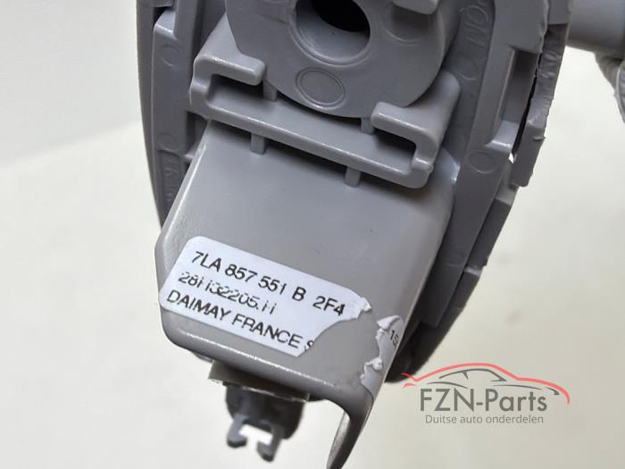 VW Transporter T6.1 Grijs Zonneklep links