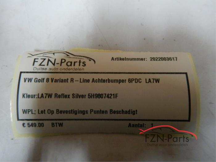 Achterbumper Volkswagen Golf (22723957)